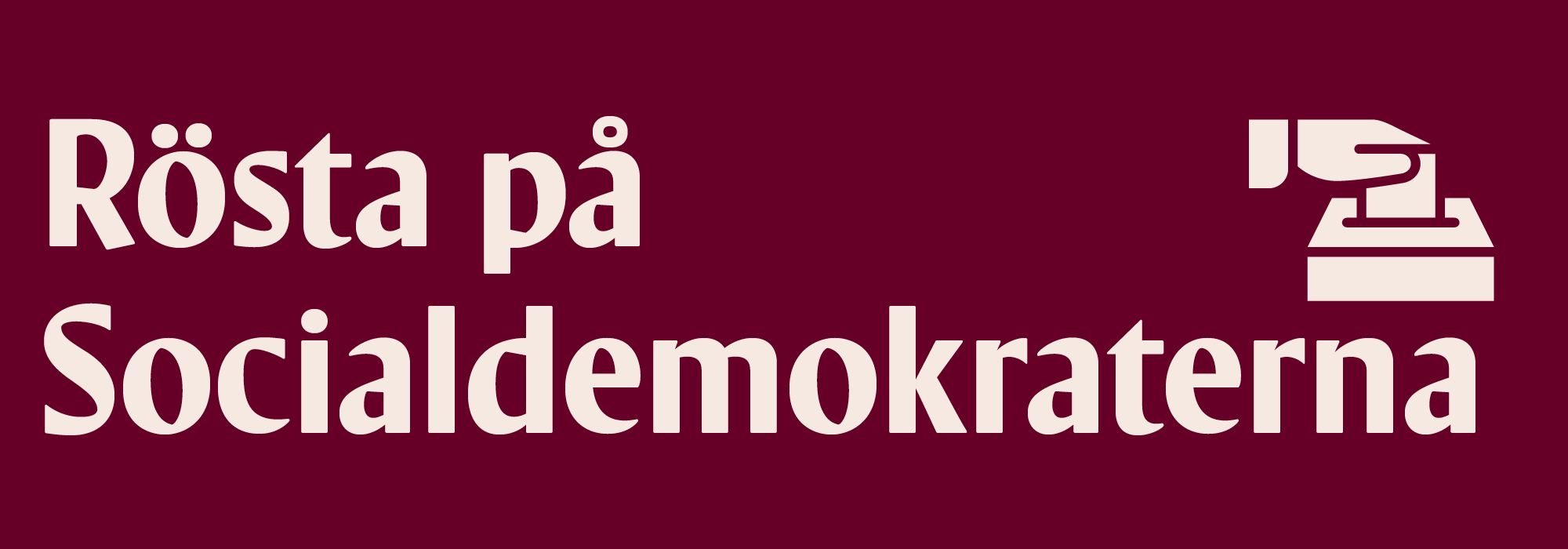 Jag vill byta regering