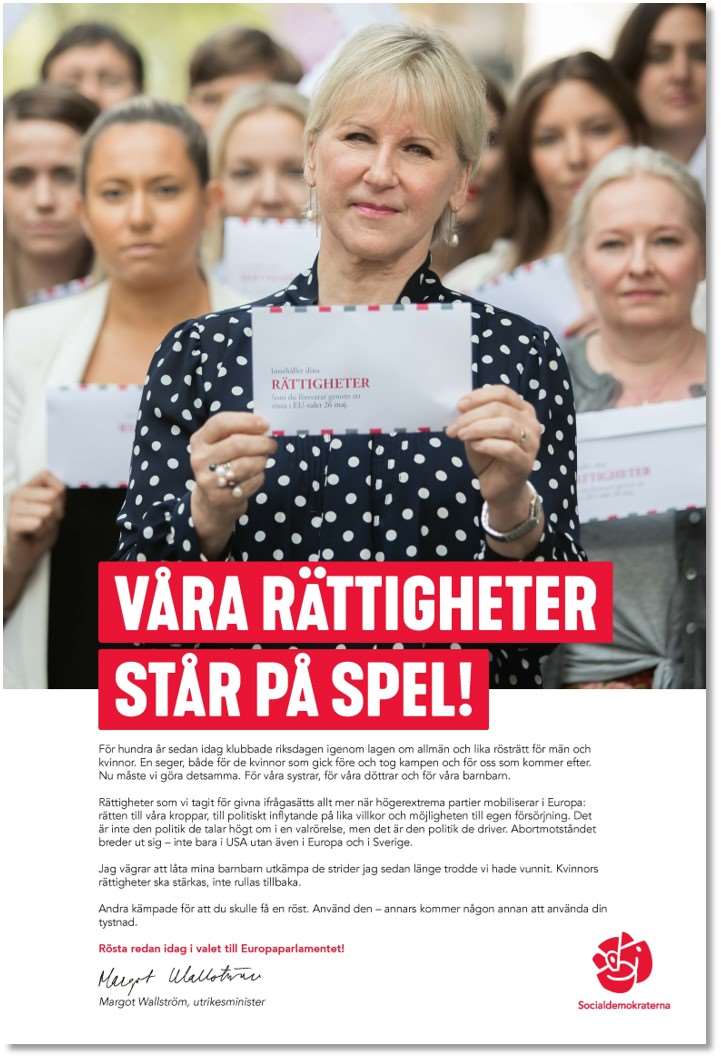 Våra rättigheter står på spel - Margot Wallström